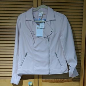 Light Pink Sailor Moon Moto Jacket Large